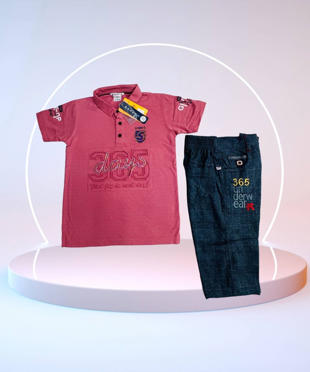 polo t shirt set