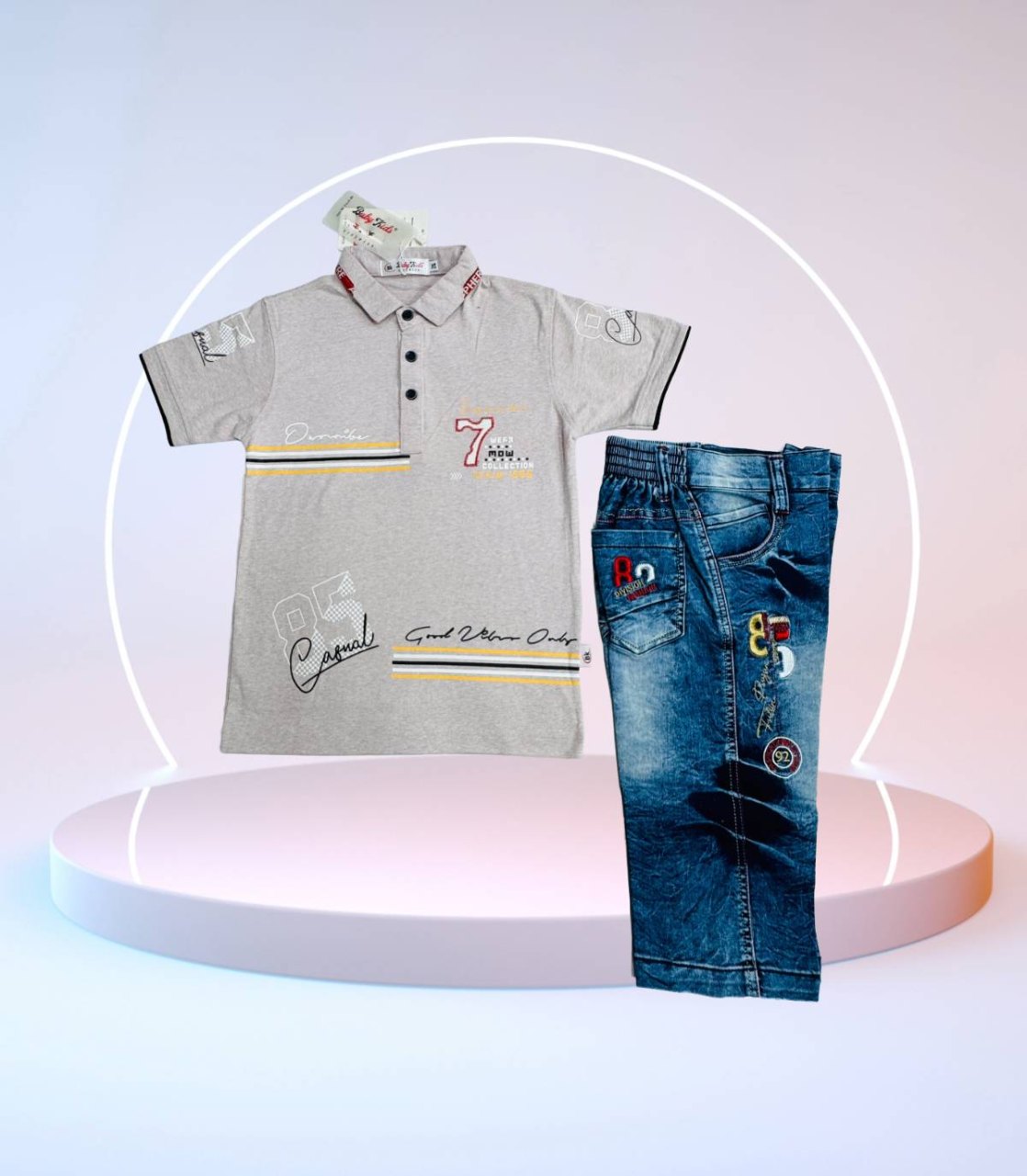 Polo t shirt  set